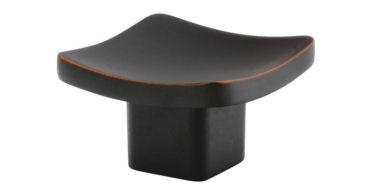 Emtek Contemporary 1-5/8 Inch Square Cabinet Knob - Hardware by Design