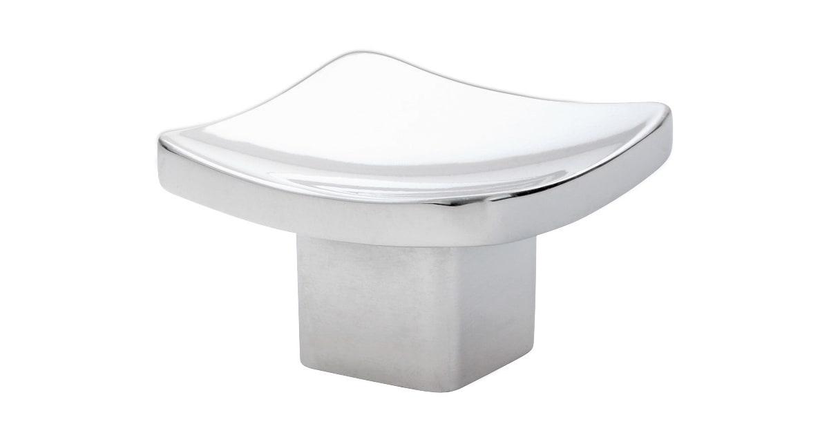 Emtek Contemporary 1-5/8 Inch Square Cabinet Knob - Hardware by Design