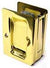 Deltana Solid Brass Heavy Duty Pocket Door lock passage SDPA325
