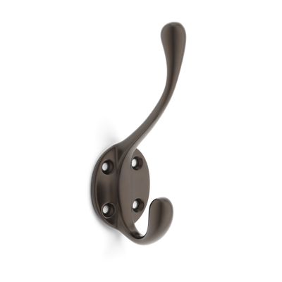 Armac Martin Cotswold Hat and Coat Hook in 127mm / Dark Bronze