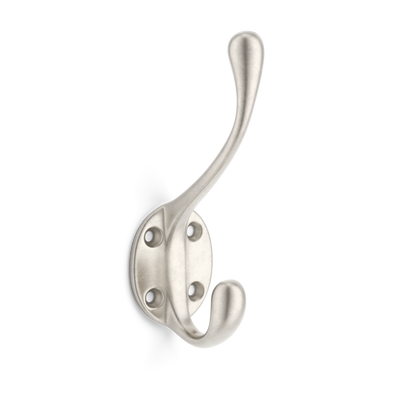 Armac Martin Cotswold Hat and Coat Hook in 127mm / Barrelled Nickel Plate