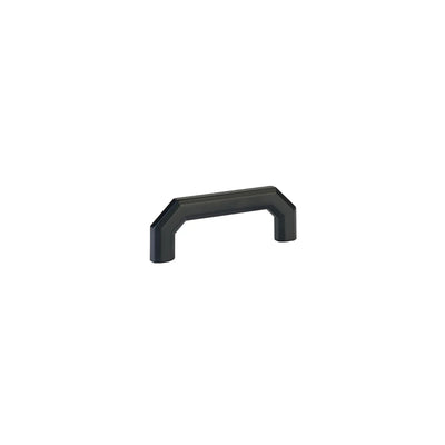 Emtek Riviera 3-1/2" C-C Pull in Flat Black