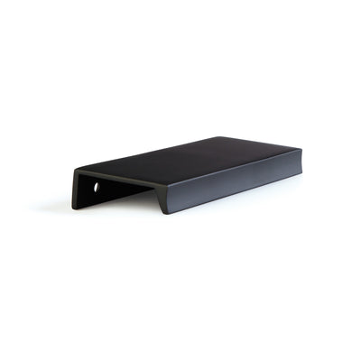Schaub Sabre 4" C-C Edge Pull in Matte Black