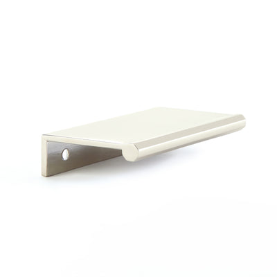 Schaub Baker 3" C-C Edge Pull in Polished Nickel
