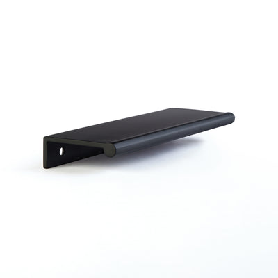 Schaub Baker 4" C-C Edge Pull in Matte Black