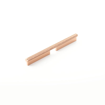 Schaub MODO 6" C-C Pull in Polished Rose Gold
