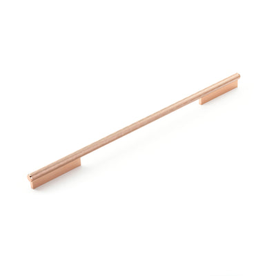 Schaub MODO 18" C-C Pull in Polished Rose Gold