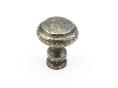 Schaub Artifex 1-1/8" Knob in Dark Pewter