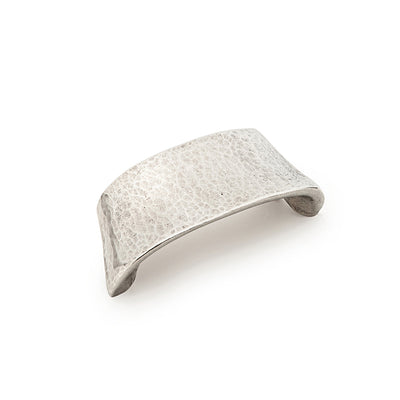 Schaub Martello 3-3/4" C-C Cup Pull in Natural Britannium