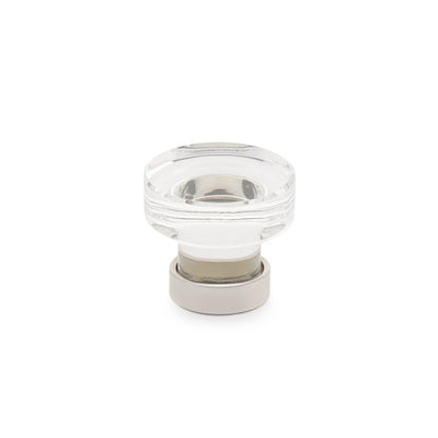 Emtek Grayson Crystal 1-1/4" Knob in Polished Nickel