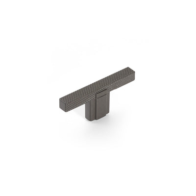 Schaub Quadrato 2-1/2" T-Knob in Gun Metal