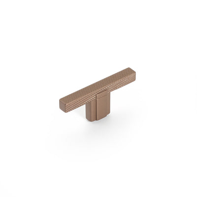 Schaub Quadrato 2-1/2" T-Knob in Satin Bronze