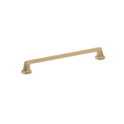 Schaub Northport Round Base 10" C-C Pull, Round Base in Brushed Bronze