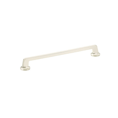 Schaub Northport Round Base 10" C-C Pull, Round Base in Brushed Nickel