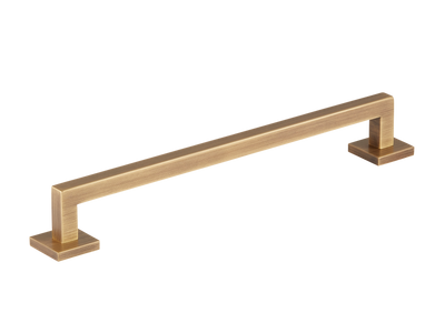 Armac Martin Bromford Cabinet Handle in 203mm / Satin Antique Satin Lacquered