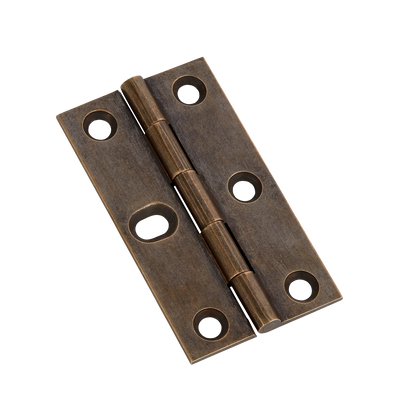 Armac Martin 204 - 1 SLOT Brass Butt Hinge in 76mm / Dark Aged Brass