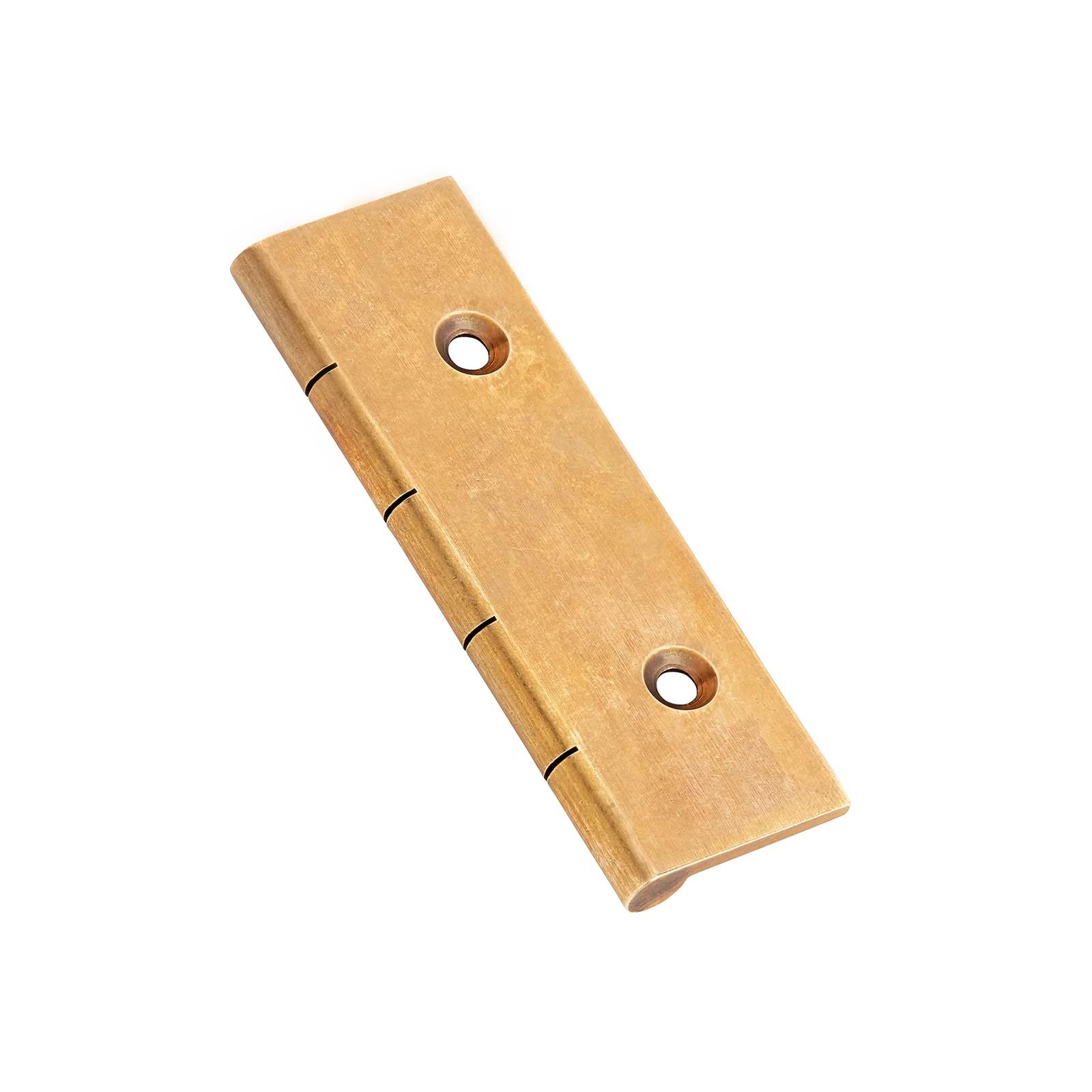 Armac Martin Dummy Hinge (Pair of) in 65mm / Burnished Brass