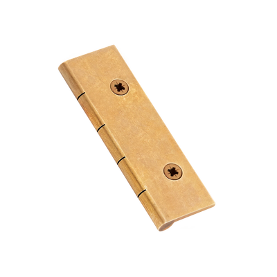 Armac Martin Dummy Hinge (Pair of) with Pozi Screws in 65mm / Burnished Brass