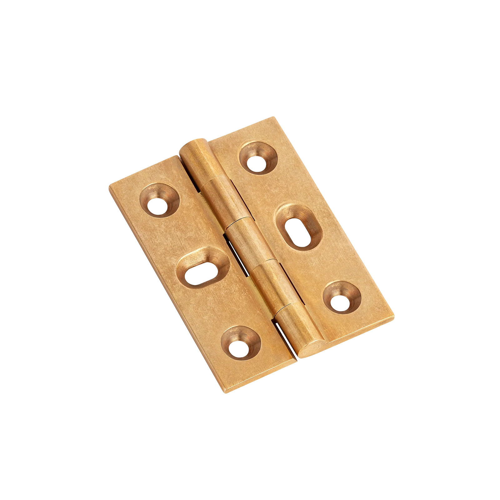 Armac Martin 207 - 2 SLOT Broad Butt Hinge in 50mm / Burnished Brass