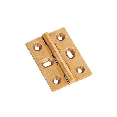 Armac Martin 207 - 2 SLOT Broad Butt Hinge in 50mm / Burnished Brass