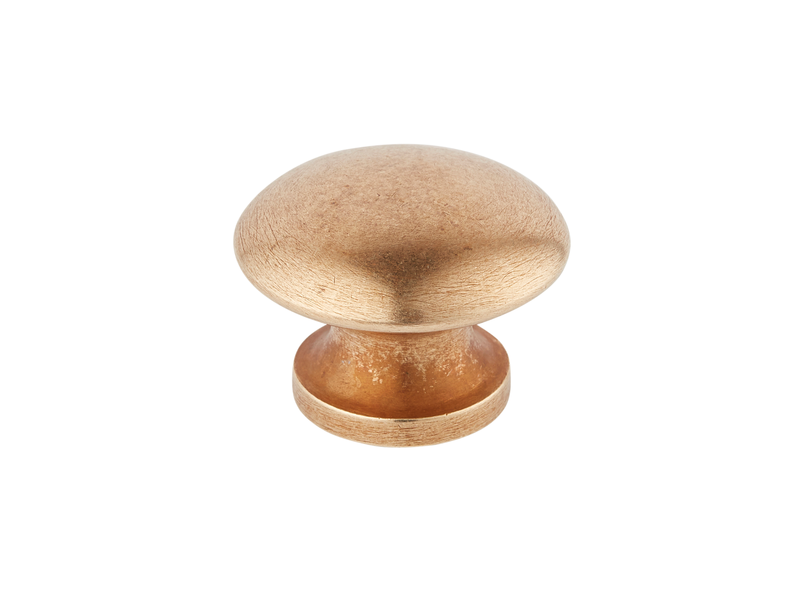 Armac Martin 2105 Rear Fix Sash Knob in 25mm / Burnished Brass