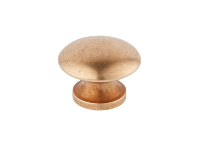 Armac Martin 2105 Rear Fix Sash Knob in 25mm / Burnished Brass