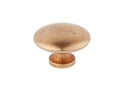 Armac Martin 2105 Rear Fix Sash Knob in 32mm / Burnished Brass