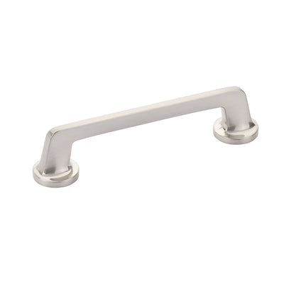 Schaub Northport Round Base 5" C-C Pull, Round Base in Brushed Nickel