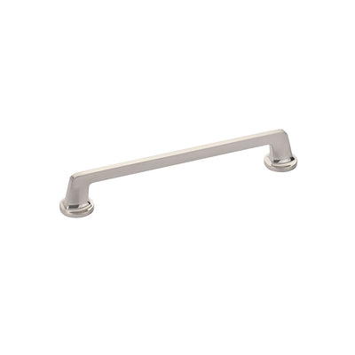 Schaub Northport Round Base 8" C-C Pull, Round Base in Brushed Nickel