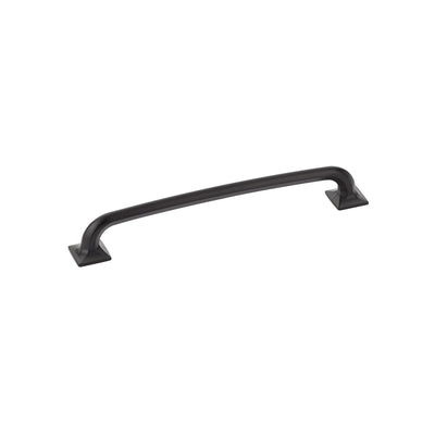 Schaub Northport Square Base 8" C-C Pull, Square Base in Matte Black