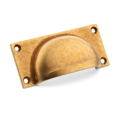 Armac Martin 2174 Drawer Pull in 95mm / Burnished Brass