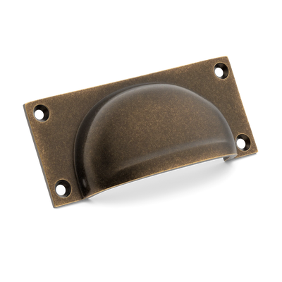 Armac Martin 2174 Drawer Pull in 95mm / Dark Aged Brass