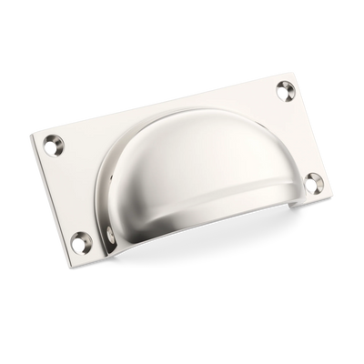 Armac Martin 2174 Drawer Pull in 95mm / Polished Nickel Plate