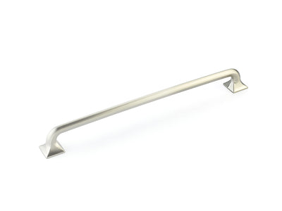 Schaub Northport Square Base 15" C-C Appliance Pull, Square Base in Satin Nickel