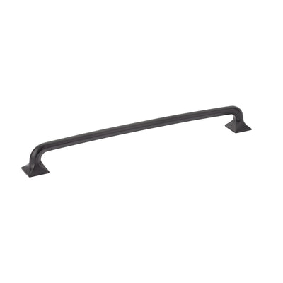 Schaub Northport Square Base 15" C-C Appliance Pull, Square Base in Matte Black