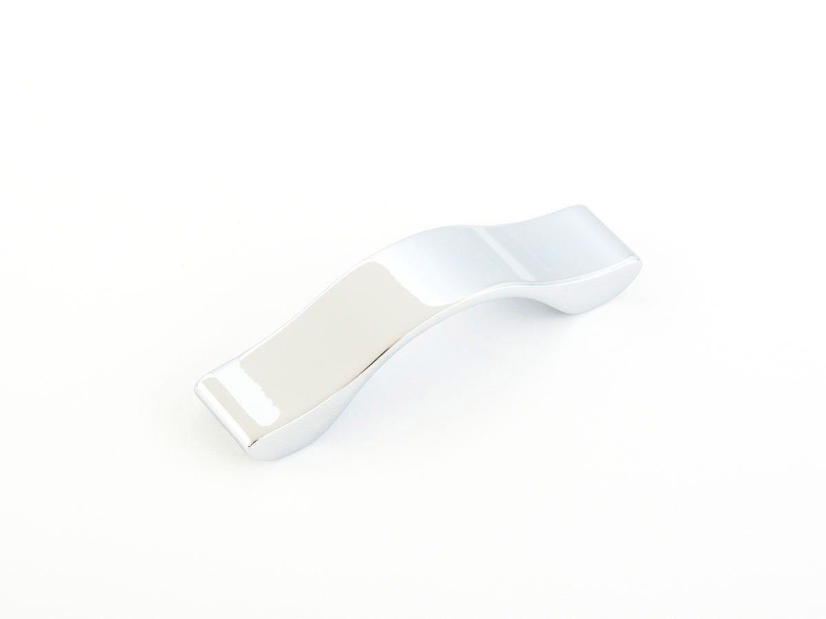 Schaub Wave 2-1/2" C-C Pull in Polished Chrome