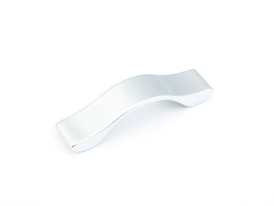 Schaub Wave 2-1/2" C-C Pull in Matte Chrome