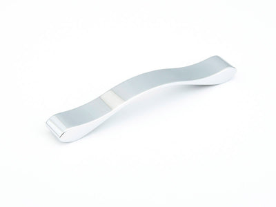 Schaub Wave 6-5/16" C-C Pull in Polished Chrome