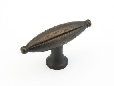 Schaub Siena 2-7/8" T-Knob in Ancient Bronze