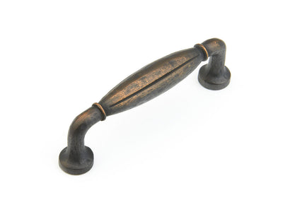 Schaub Siena 96 mm C-C Pull in Ancient Bronze