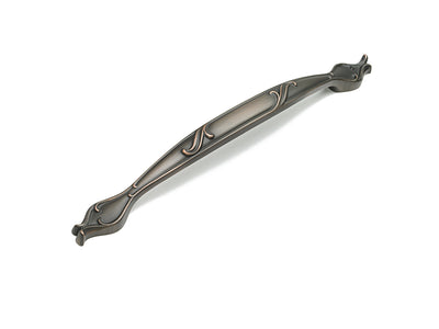 Schaub French Farm 12" C-C Appliance Pull in Empire Bronze