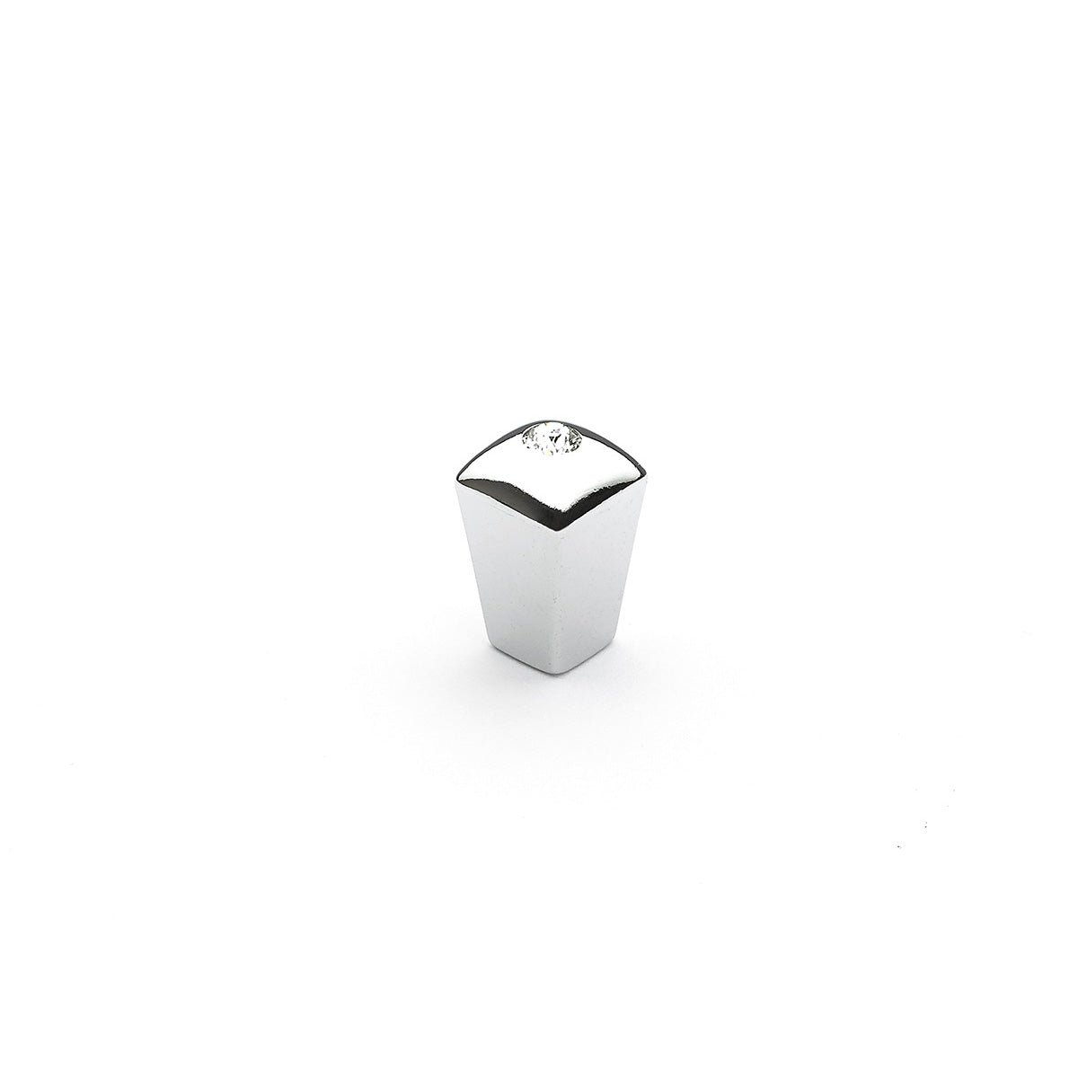 Schaub SkyeVale 1/2" Crystal Knob in Polished Chrome