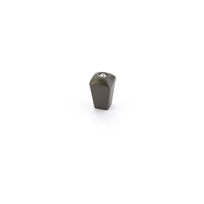 Schaub SkyeVale 1/2" Crystal Knob in Milano Bronze