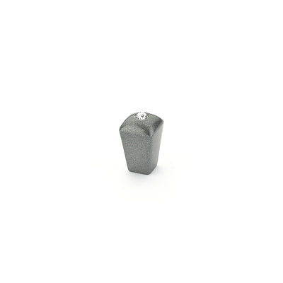 Schaub SkyeVale 1/2" Crystal Knob in Milano Silver
