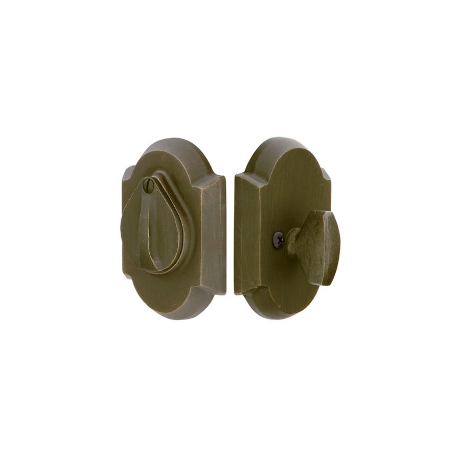 Emtek #1 Sandcast Bronze Deadbolt