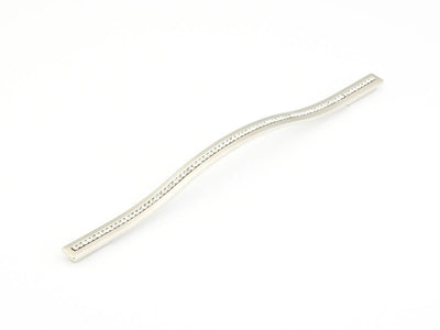 Schaub SkyeVale 11-5/16" or 12-5/8" C-C Crystal Pull in Satin Nickel