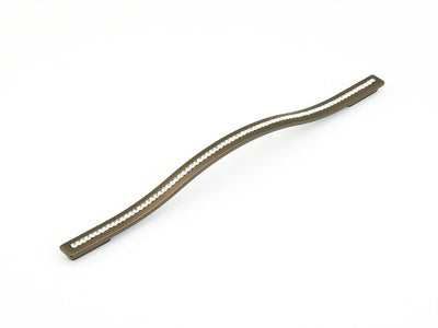 Schaub SkyeVale 11-5/16" or 12-5/8" C-C Crystal Pull in Milano Bronze