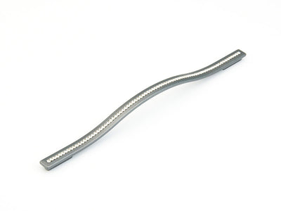 Schaub SkyeVale 11-5/16" or 12-5/8" C-C Crystal Pull in Milano Silver
