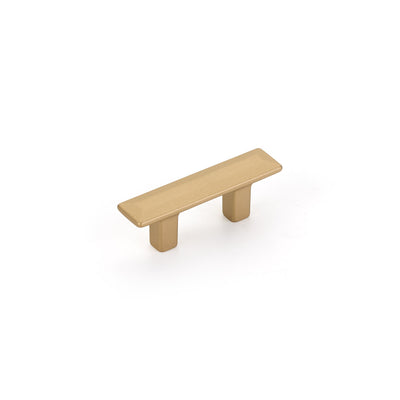 Schaub SkyeVale 1-1/4" C-C Pull in Signature Satin Brass