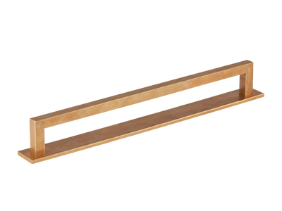 Armac Martin Bromwich Cabinet Handle in 305mm / Burnished Brass